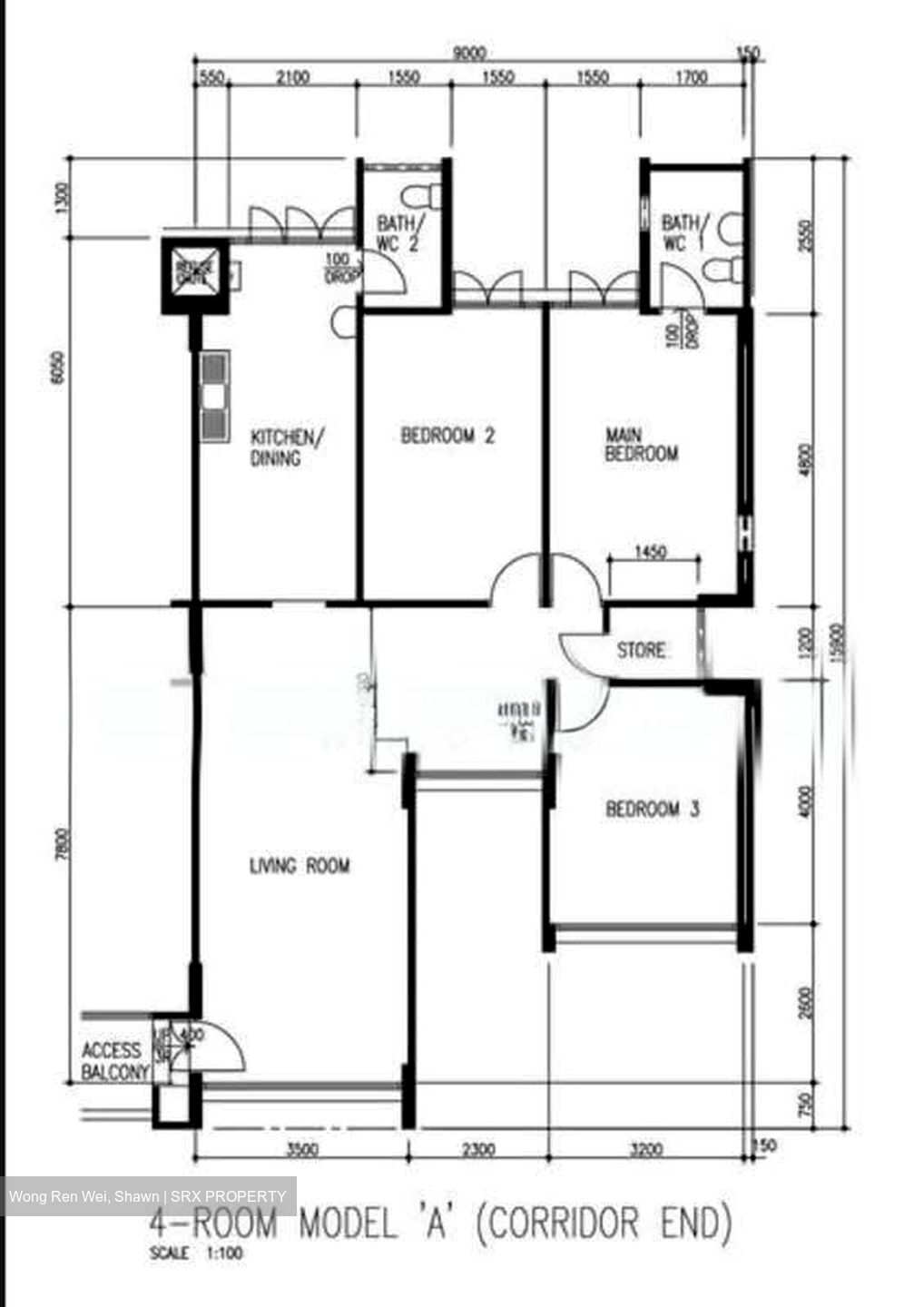 Blk 524 Hougang Avenue 6 (Hougang), HDB 4 Rooms #618766591